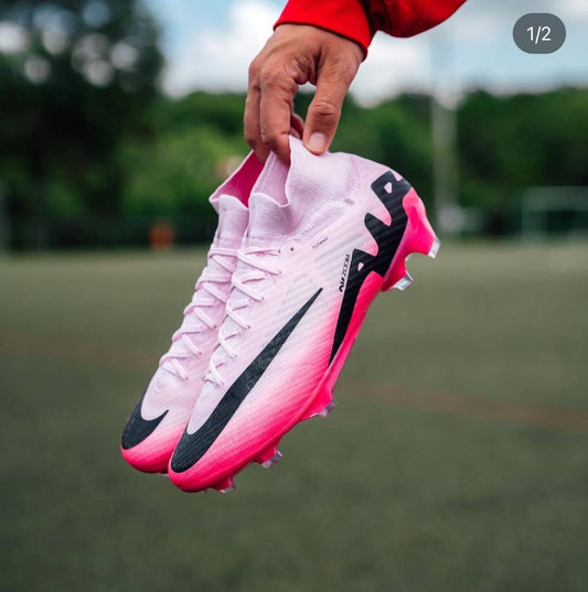 NIKE AIR ZOOM MERCURIAL SUPERFLY 9 ELITE FG MAD BRILLIANCE - PINK FOAM/BLACK